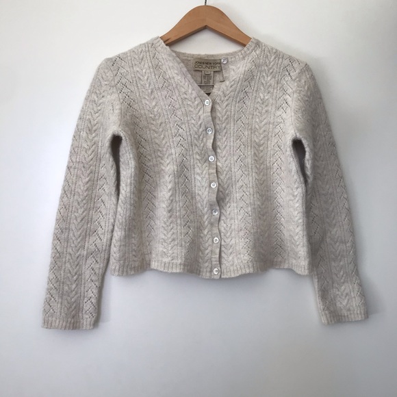 Jones New York Sweaters - Jones New York cropped cardigan